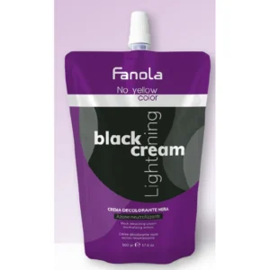 FANOLA Black Lightning Cream Crema Decolorante Nera 500gr