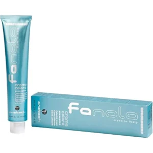 Fanola Crema Colore Colouring Cream 9.04 Biondo Chiaro Naturale Rame, 100 ml