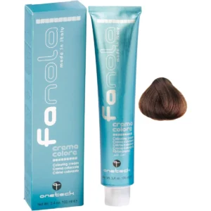 FANOLA - Crema colorante per capelli, 100 ml, 6.34, biondo scuro, oro, rame