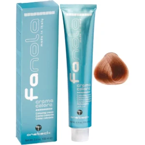 Fanola Crema colorante Colouring Cream 8.4 Biondo Chiaro Rame, 100 ml