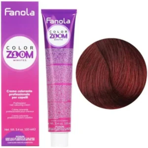 CREMA COLORE PER CAPELLI 100ML COLORZOOM 10 MINUTI 6.6 BIONDO SCURO ROSSO-FANOLA