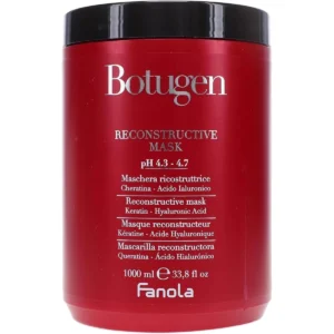 Fanola, Botugen Mask, Maschera Ricostruttrice, Con Acido Ialuronico e Cheratina, 1000 ML