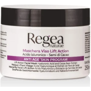 Regea maschera viso lift-action acido ialuronico e semi di cacao 250ml