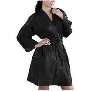 Generico KIMONO MONOUSO NERO UNISEX - CONF. 10 PZ.