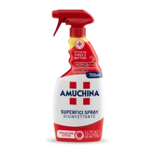 DISINFETTANTE SGRASSATORE USO PROFESSIONALE ATTIVO SUPERFICI SPRAY - FLACONE 750 ML CON SPRUZZINO - REG. 19194 MINSAN