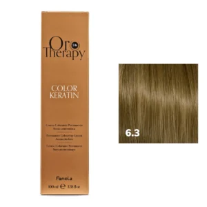 FANOLA TINTURA ORO THERAPY COLOR KERATIN SENZA AMMONIACA 6.3