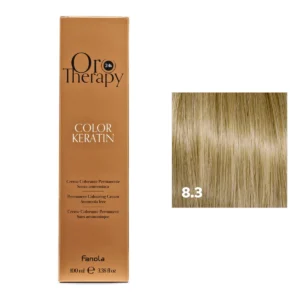 FANOLA TINTURA ORO THERAPY COLOR KERATIN SENZA AMMONIACA 8.3