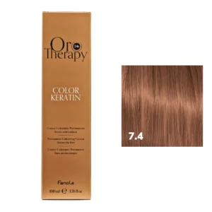 FANOLA TINTURA ORO THERAPY COLOR KERATIN SENZA AMMONIACA 7.4