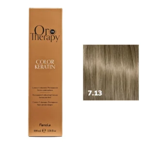 FANOLA TINTURA ORO THERAPY COLOR KERATIN SENZA AMMONIACA 7.13
