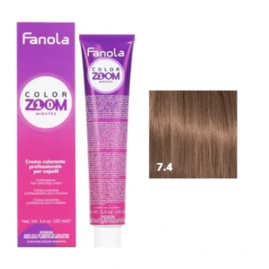CREMA COLORE CAPELLI 100 ML 10MINUTI 7.4 BIONDO RAME